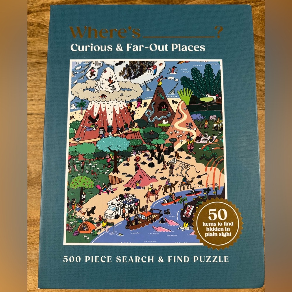 500 Piece Search & Find Puzzle